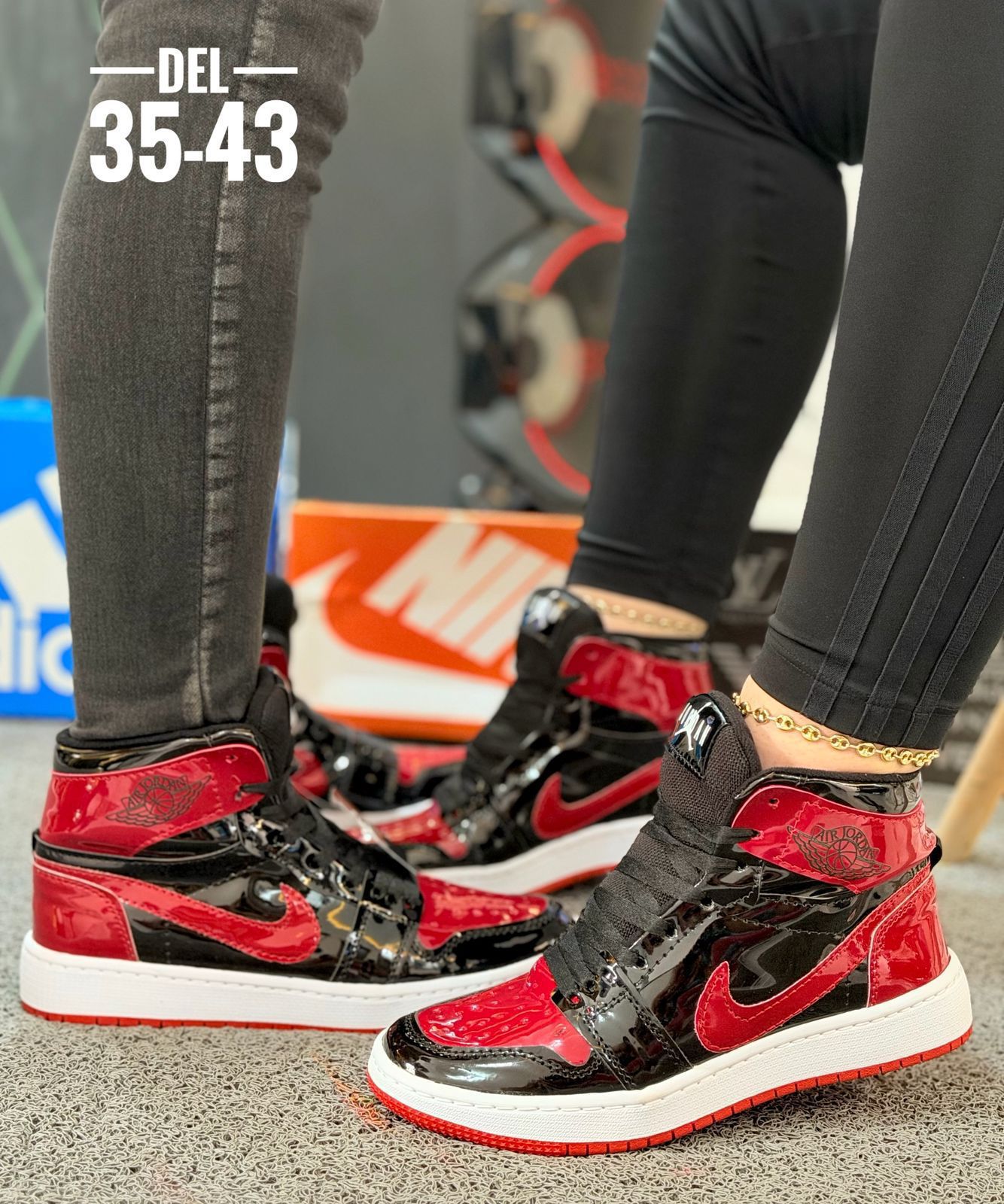 Nike Retro 1 Sb Negro Rojo Brillante